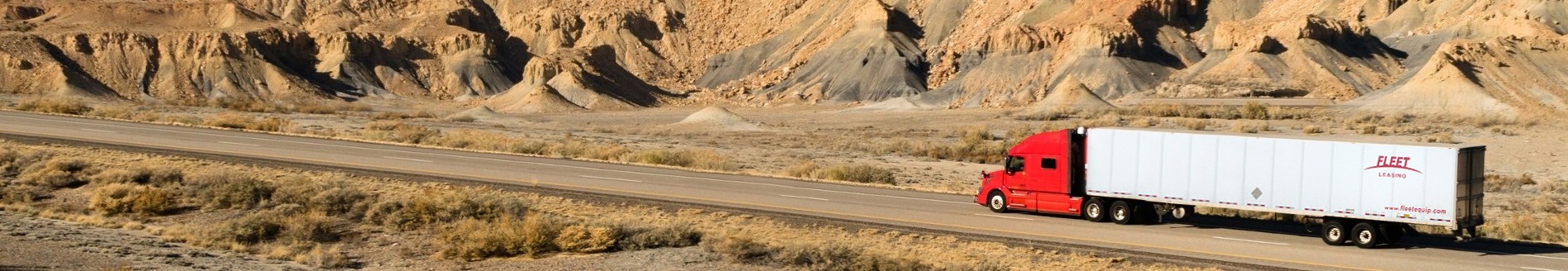 Fleet Equipment truck on the road